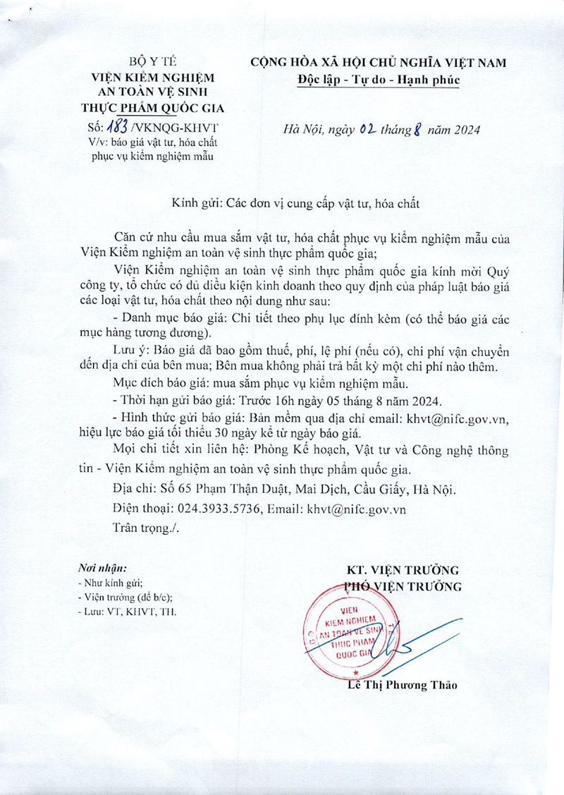 CV báo giá Hóa chất-1